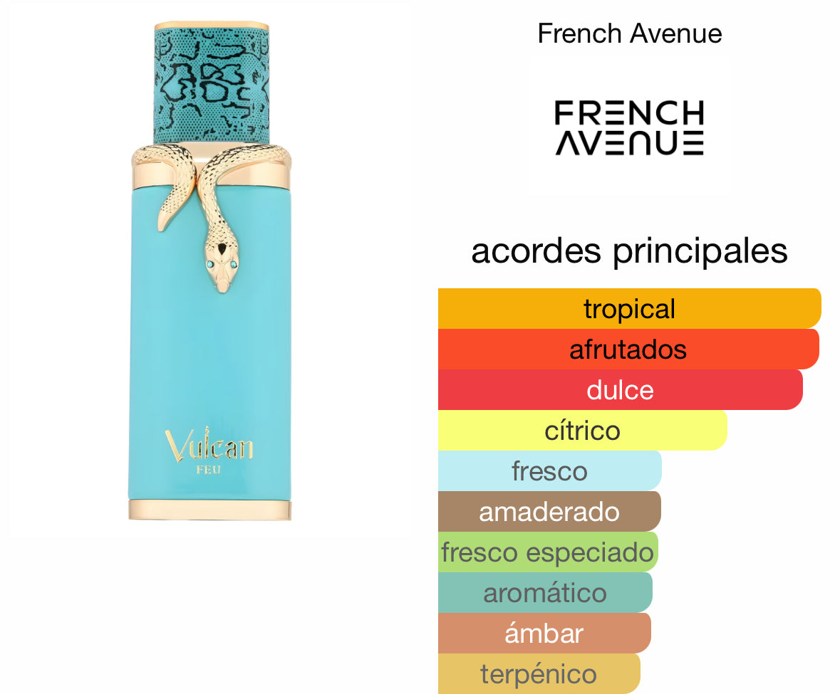 French Avenue Vulcan Feu