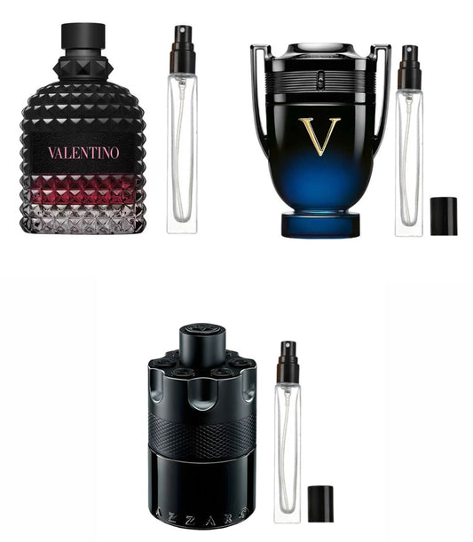 Combo Uso Nocturno (3 decants masculinos) ENVIO GRATIS