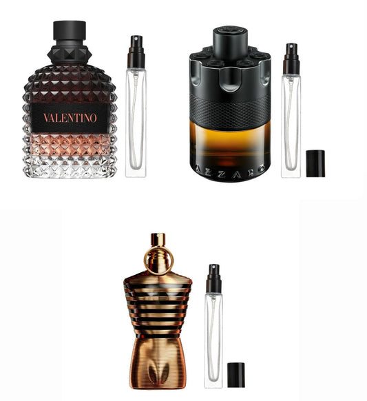 Combo Levanta Minitas (3 decants masculinos) ENVIO GRATIS